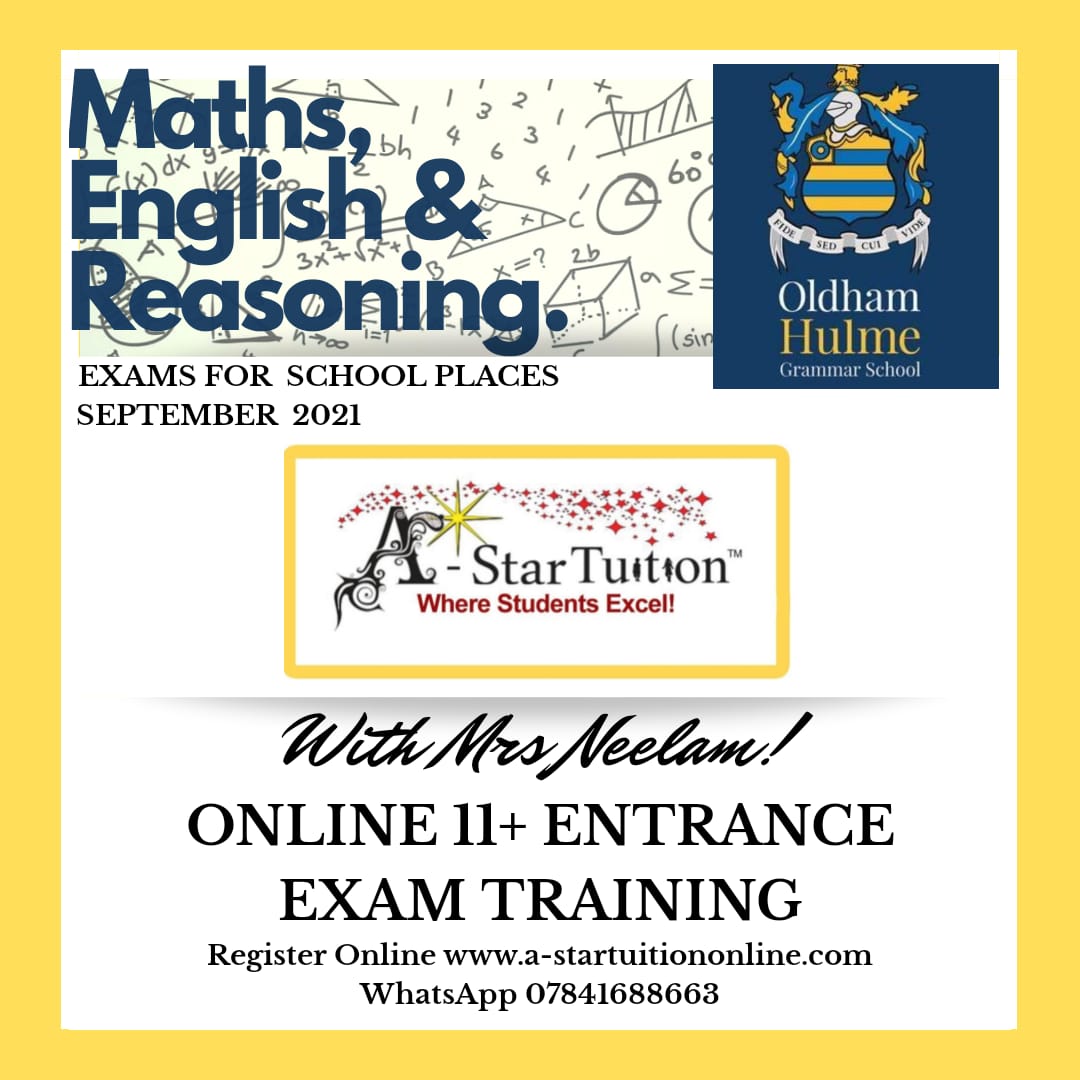 Online 11+ Entrance Exam Training