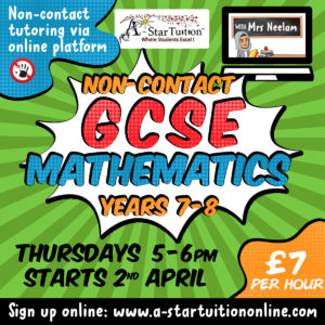 GCSE Mathematics Year 7-8